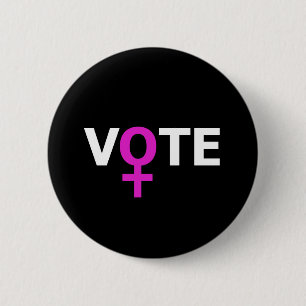 Bóton Redondo 5.08cm Voto das mulheres