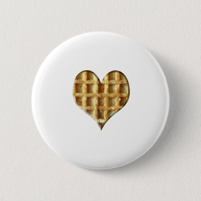 Bóton Redondo 5.08cm Wafel hart (Frente)