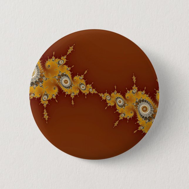 Bóton Redondo 5.08cm Warp - Botão Fratural (Frente)