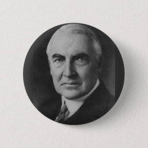 Bóton Redondo 5.08cm Warren G. Harding 29