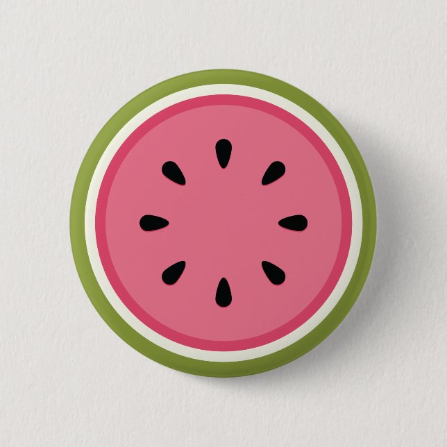 Bóton Redondo 5.08cm Watermelon Slice (Frente)