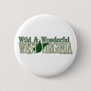 Bóton Redondo 5.08cm West Virginia selvagem e Wonderful_2