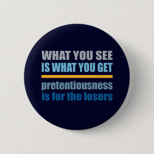 Bóton Redondo 5.08cm What You See Is What You Get button