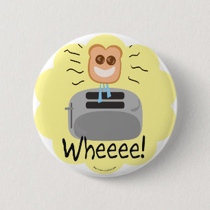 Bóton Redondo 5.08cm Wheeee! brinde feliz!