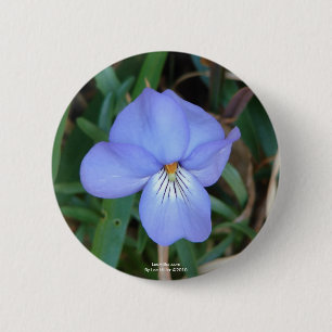 Bóton Redondo 5.08cm WildFlowers Birds-Foot Violet IV Hot Primaveras Pr