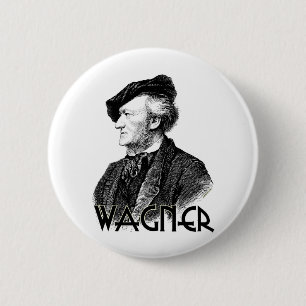Bóton Redondo 5.08cm Wilhelm Richard Wagner