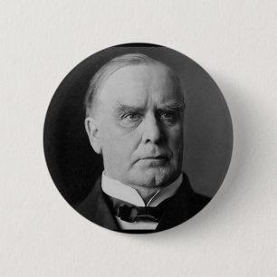 Bóton Redondo 5.08cm William Mckinley 25