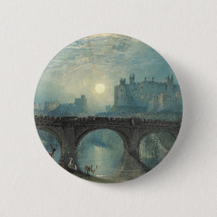 Bóton Redondo 5.08cm William Turner Alnwick Castle