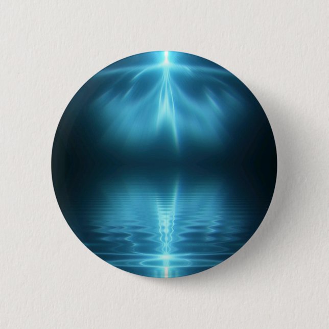 Bóton Redondo 5.08cm -wisp do salgueiro-o' - botão (Frente)