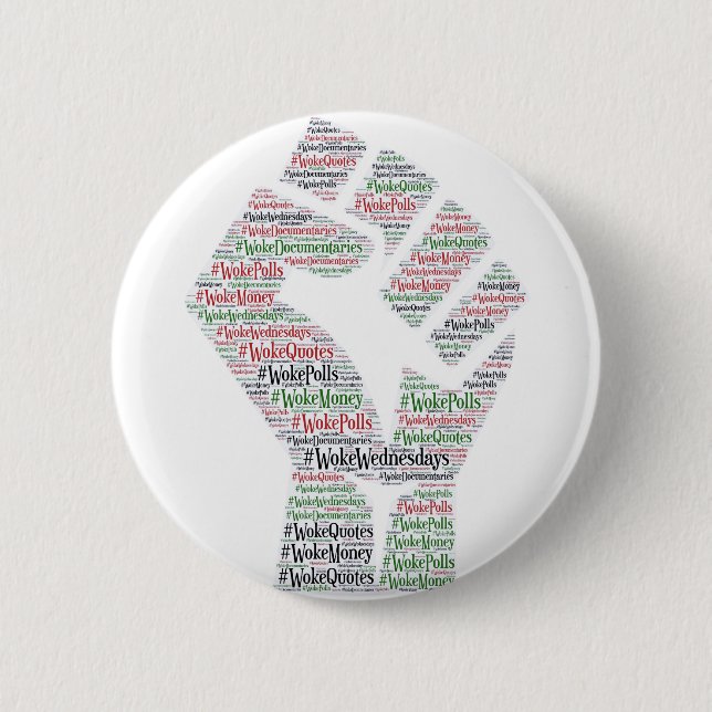 Bóton Redondo 5.08cm #WokeWednesdays (Frente)