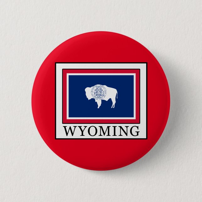 Bóton Redondo 5.08cm Wyoming (Frente)