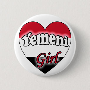 Bóton Redondo 5.08cm Yemeni Girl