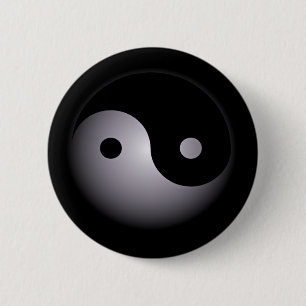 Bóton Redondo 5.08cm Yin yang