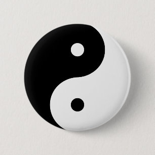 Bóton Redondo 5.08cm Yin Yang