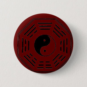 Bóton Redondo 5.08cm yin-Yang eu-ching