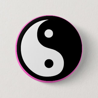 Bóton Redondo 5.08cm ying yang