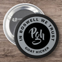 Yinzer Clasp Custom Black Burgh Vintage Pgh