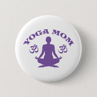 Bóton Redondo 5.08cm Yoga Mãe