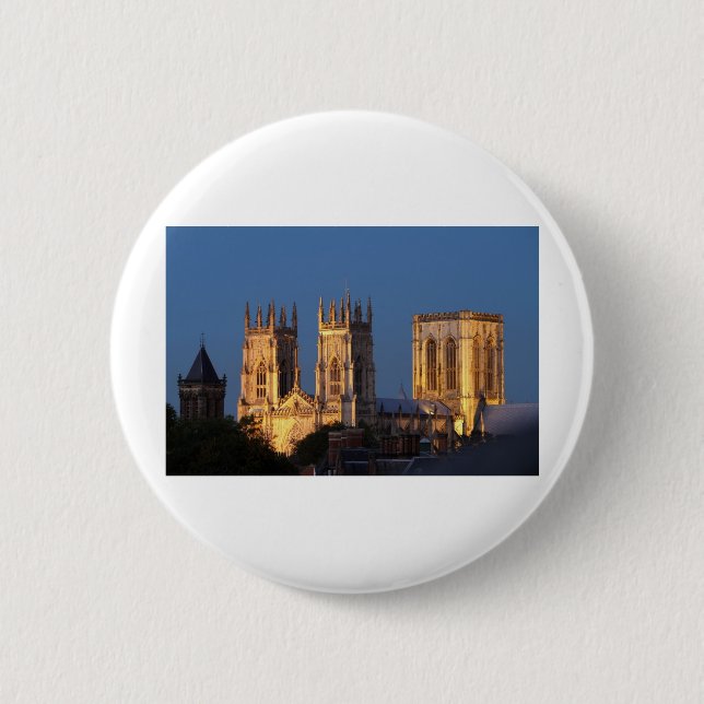 Bóton Redondo 5.08cm York Minster (Frente)