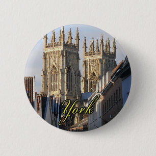 Bóton Redondo 5.08cm York Minster England