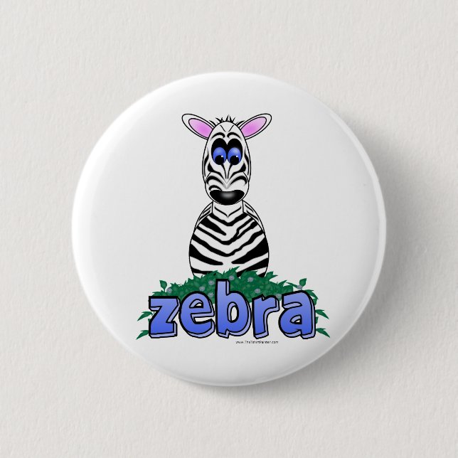 BÓTON REDONDO 5.08CM ZEBRA (Frente)
