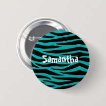 Zebra Azul Personalizada