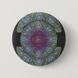 Bóton Redondo 5.08cm Zen Awakening, reiki, cura, chakra