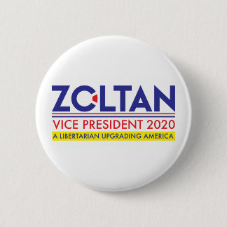 Bóton Redondo 5.08cm Zoltan Istvan VP 2020