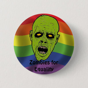 Bóton Redondo 5.08cm Zombis para o botão da igualdade