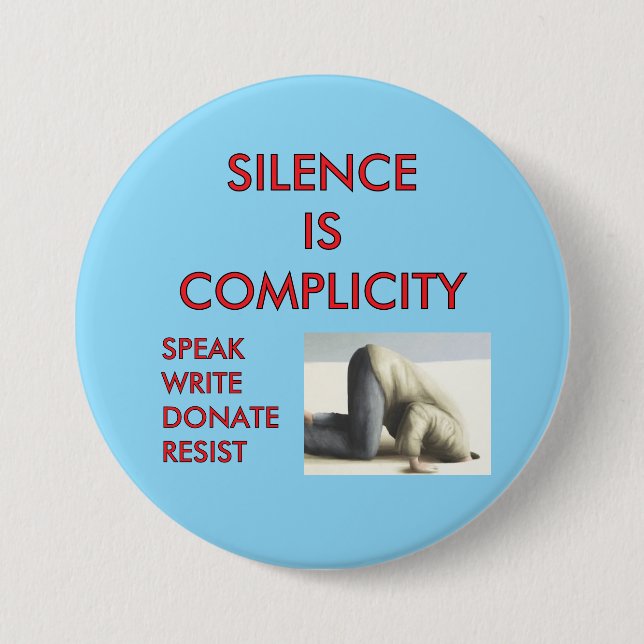 Bóton Redondo 7.62cm 3 inch round Button (Frente)