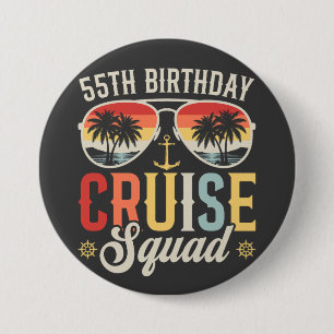 Bóton Redondo 7.62cm 55º Aniversário da Família Cruise Squad em Combate