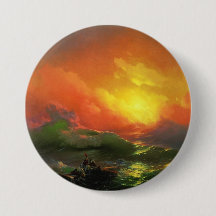 A Nona Onda (Mar de Tempestade com Sunset Vermelho