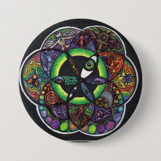 Bóton Redondo 7.62cm A semente