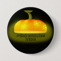 Abóbora brilhando outono único