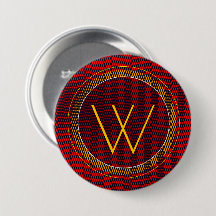 Abstrato Elegante Masculino Amarelo Vermelho Amare