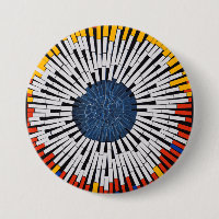 Abstrato em fita—Starburst