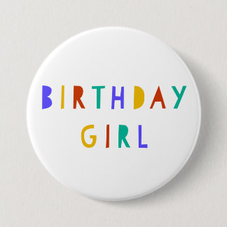 Bóton Redondo 7.62cm Acessório da Festa de Crachá de Aniversário da Rap