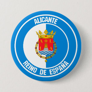 Bóton Redondo 7.62cm Alicante Round Emblem