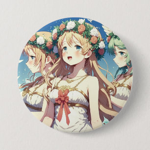 Bóton Redondo 7.62cm Anime Chor