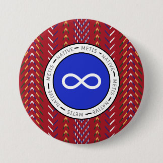 Bóton Redondo 7.62cm Arte Nativa Métis