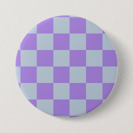 Bóton Redondo 7.62cm Azul suave e Lavanda verificados