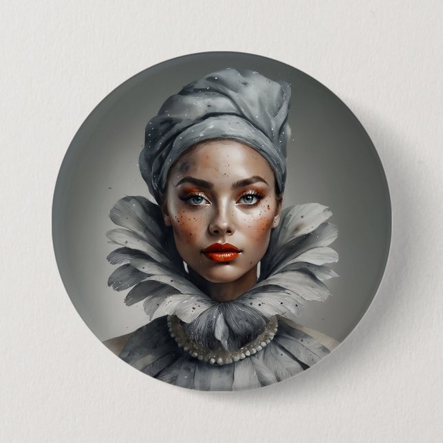 Bóton Redondo 7.62cm Badge Design (Frente)