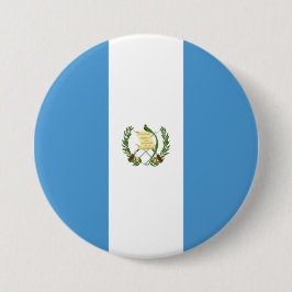 Bóton Redondo 7.62cm Bandeira da Guatemala