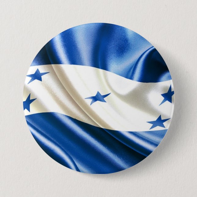 BÓTON REDONDO 7.62CM BANDEIRA DE HONDURAS (Frente)