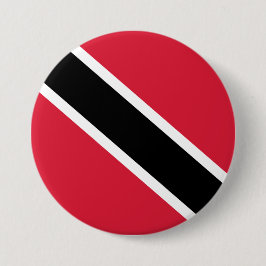 Bóton Redondo 7.62cm Bandeira de Trinidad e Tobago