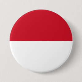 Bóton Redondo 7.62cm Bandeira do Mônaco