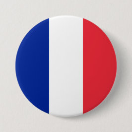 Bóton Redondo 7.62cm Bandeira francesa (França)