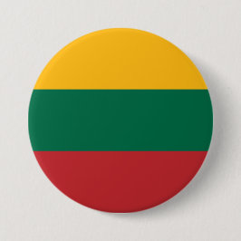 Bóton Redondo 7.62cm Bandeira lituana
