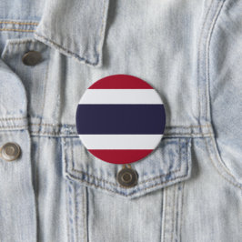 Bóton Redondo 7.62cm Bandeira Tailandesa (Tailândia)