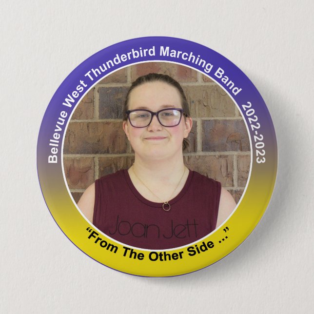 Bóton Redondo 7.62cm Baritone Haley 11 (Frente)